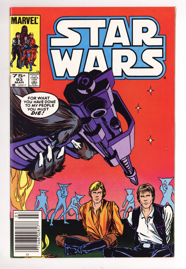 Star Wars Vol 1 93 VF (8.0) (1985) Canadian Price Variant