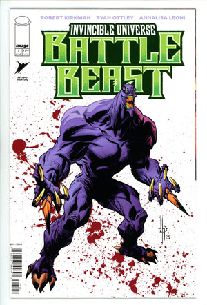 Invincible Universe Battle Beast 1 Howard 2nd Print Variant (2025)
