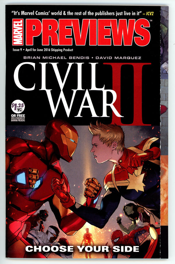 Marvel Previews Vol 3 9 High Grade (2016)