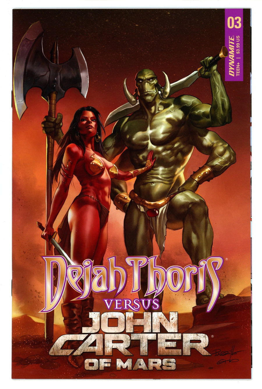 Dejah Thoris versus John Carter 3 High Grade (2021) 