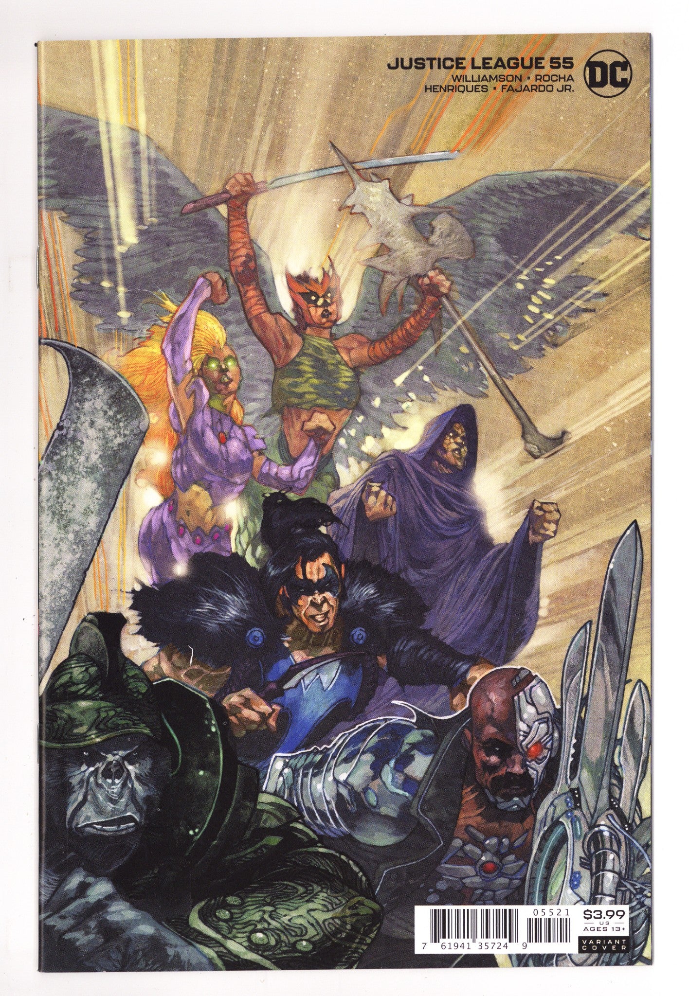 Justice League Vol 3 55  High Grade   (2020) Bianchi     Variant  