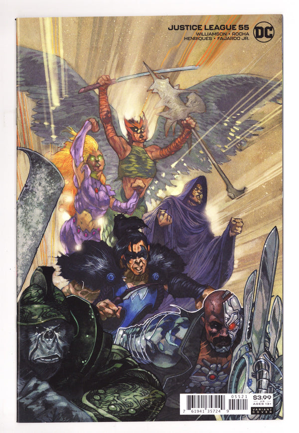 Justice League Vol 3 55  High Grade   (2020) Bianchi     Variant
