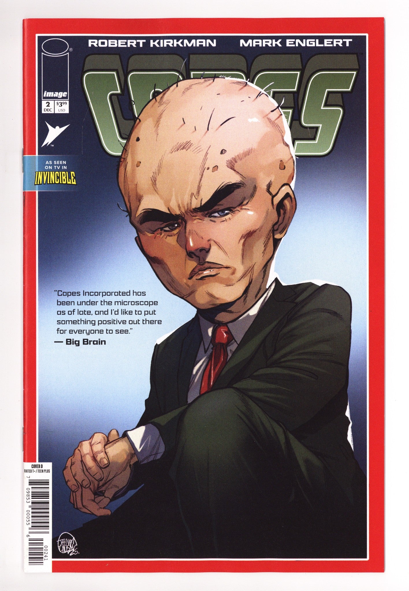 Invincible Universe Capes 2 Lindsay Incentive NM- (2025)