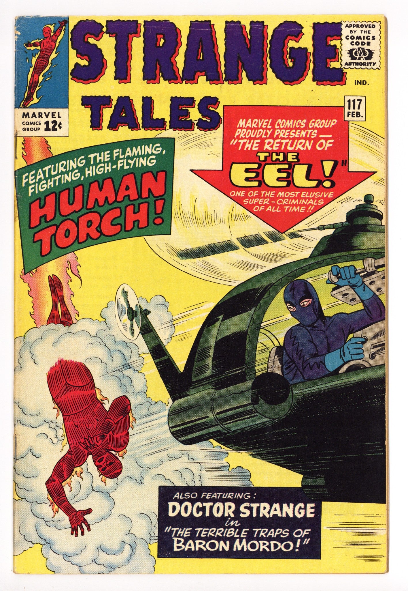 Strange Tales Vol 1 117 FN+ (6.5) (1964) 