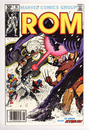Rom Vol 1 18 Mid Grade (1981) Newsstand