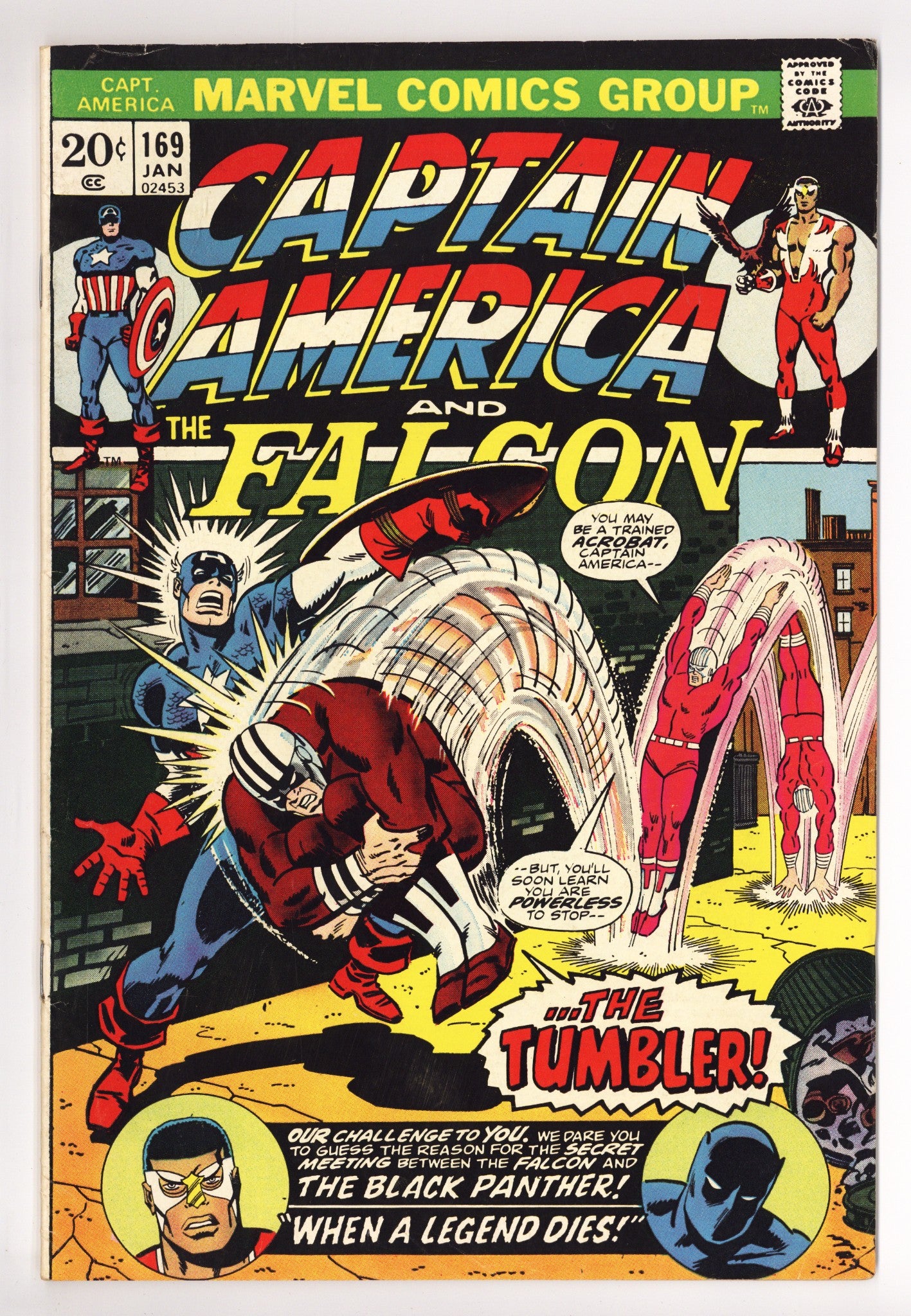 Captain America Vol 1 169 FN (6.0) (1974) 