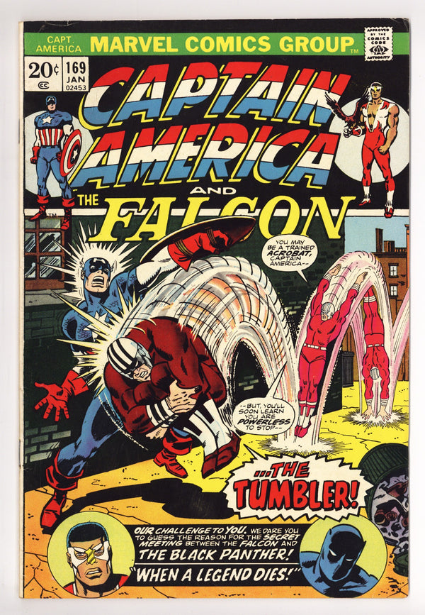 Captain America Vol 1 169 FN (6.0) (1974)