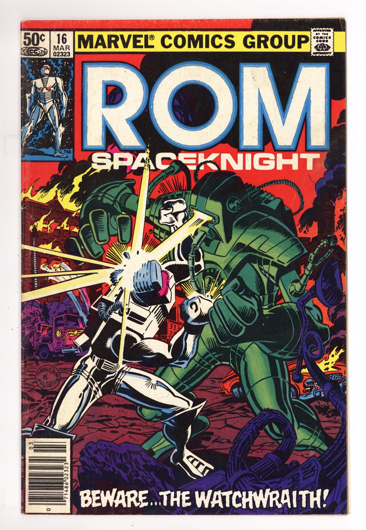 Rom Vol 1 16 Low Grade (1981) Newsstand 