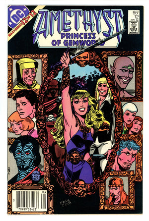 Amethyst, Princess of Gemworld Vol 1 12 VF (8.0) (1984) Canadian Price Variant 