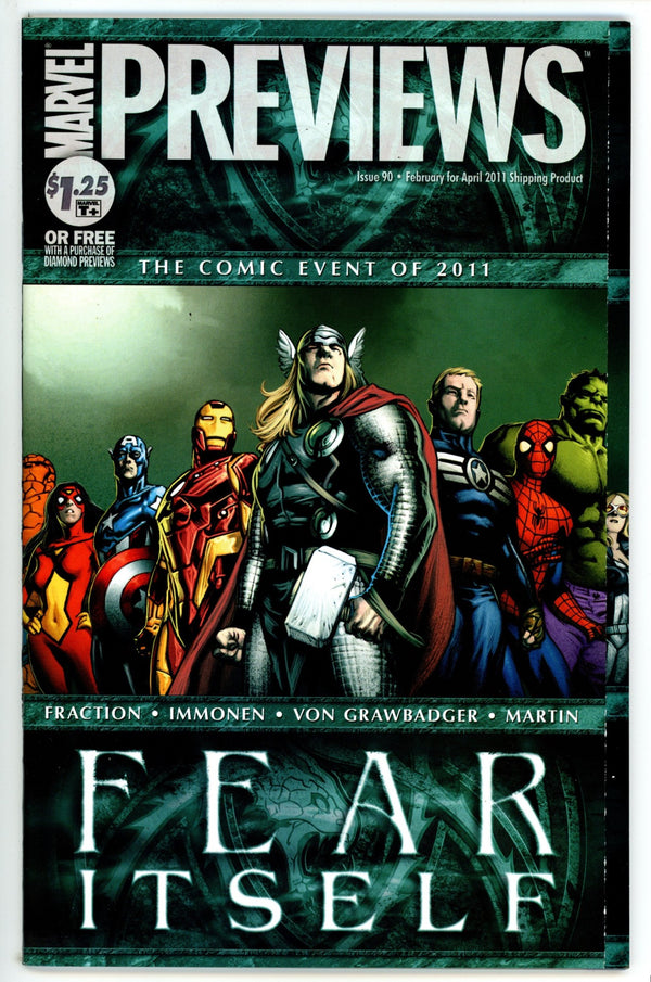 Marvel Previews Vol 1 90 High Grade (2011)