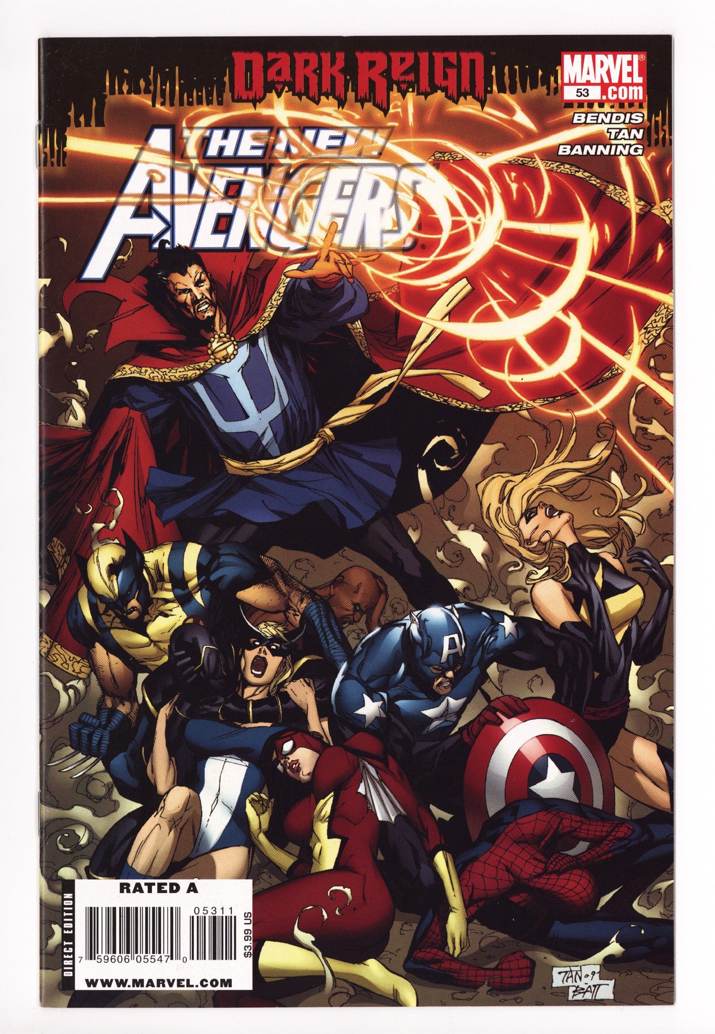 New Avengers Vol 1 53 High Grade (2009) 