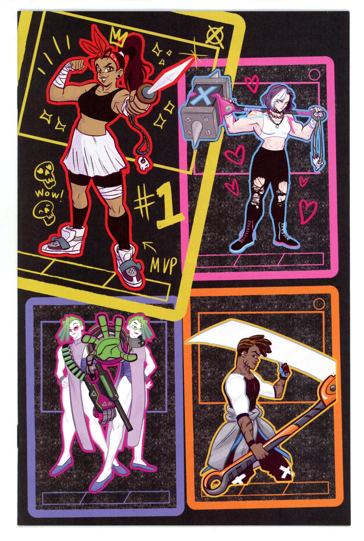 I Heart Skull-Crusher! 1 R1C0 Virgin Incentive Variant NM- (2024)