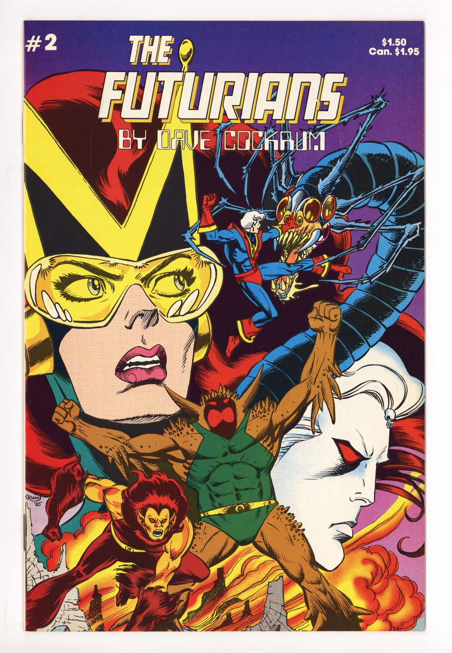 The Futurians by Dave Cockrum 2 Mid Grade (1985) 