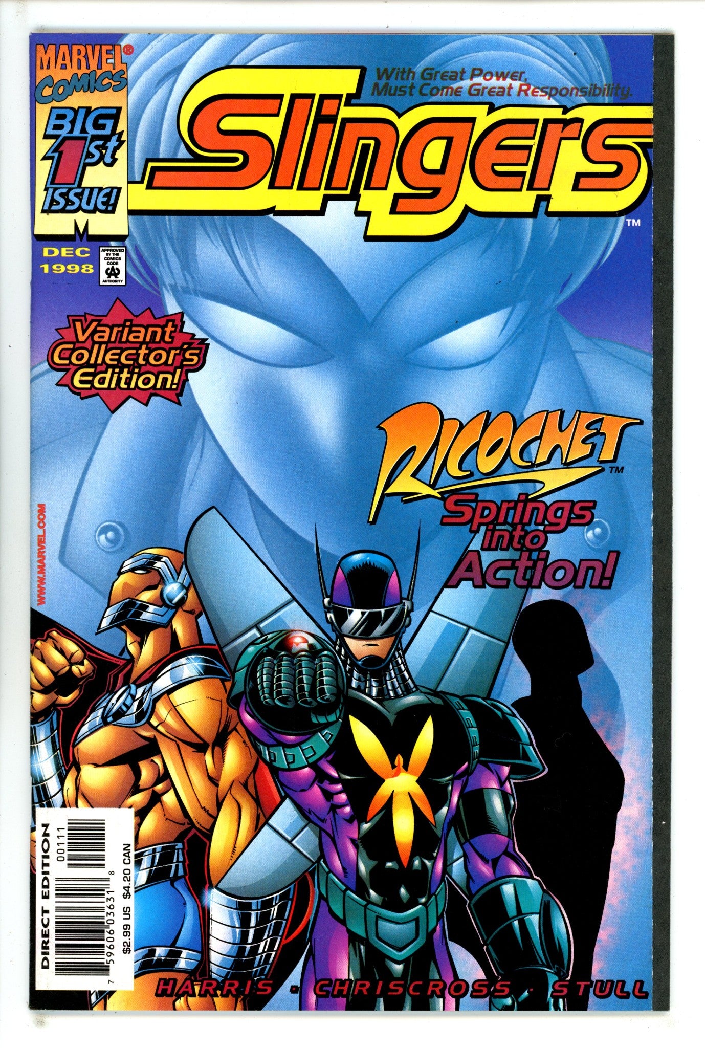 Slingers 1 Ricochet Variant (1998)