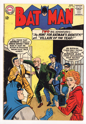 Batman Vol 1 157 VG+ (4.5) (1963)