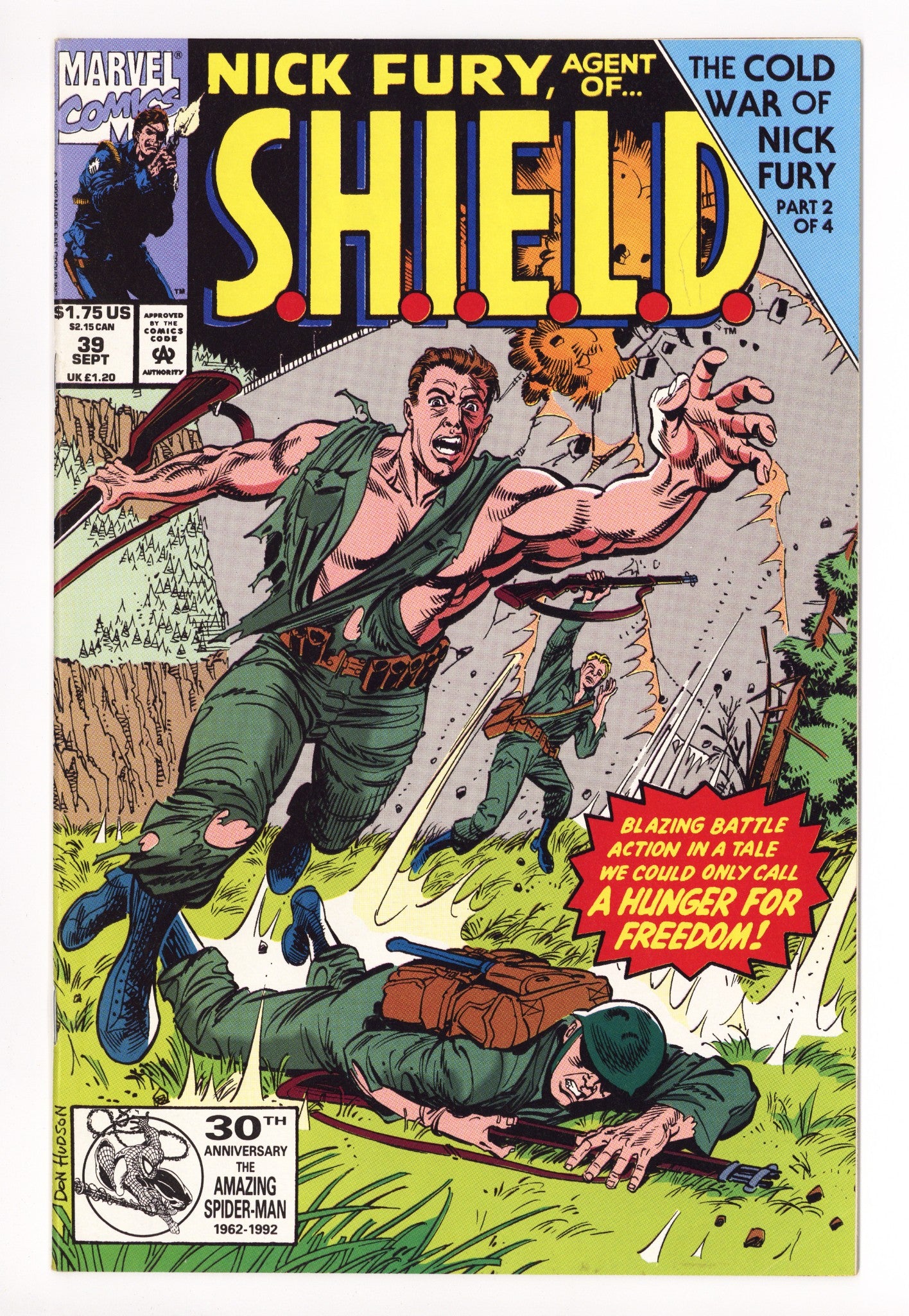 Nick Fury, Agent of S.H.I.E.L.D. Vol 4 39 High Grade (1992) 