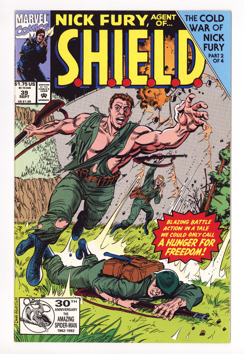 Nick Fury, Agent of S.H.I.E.L.D. Vol 4 39 High Grade (1992) 