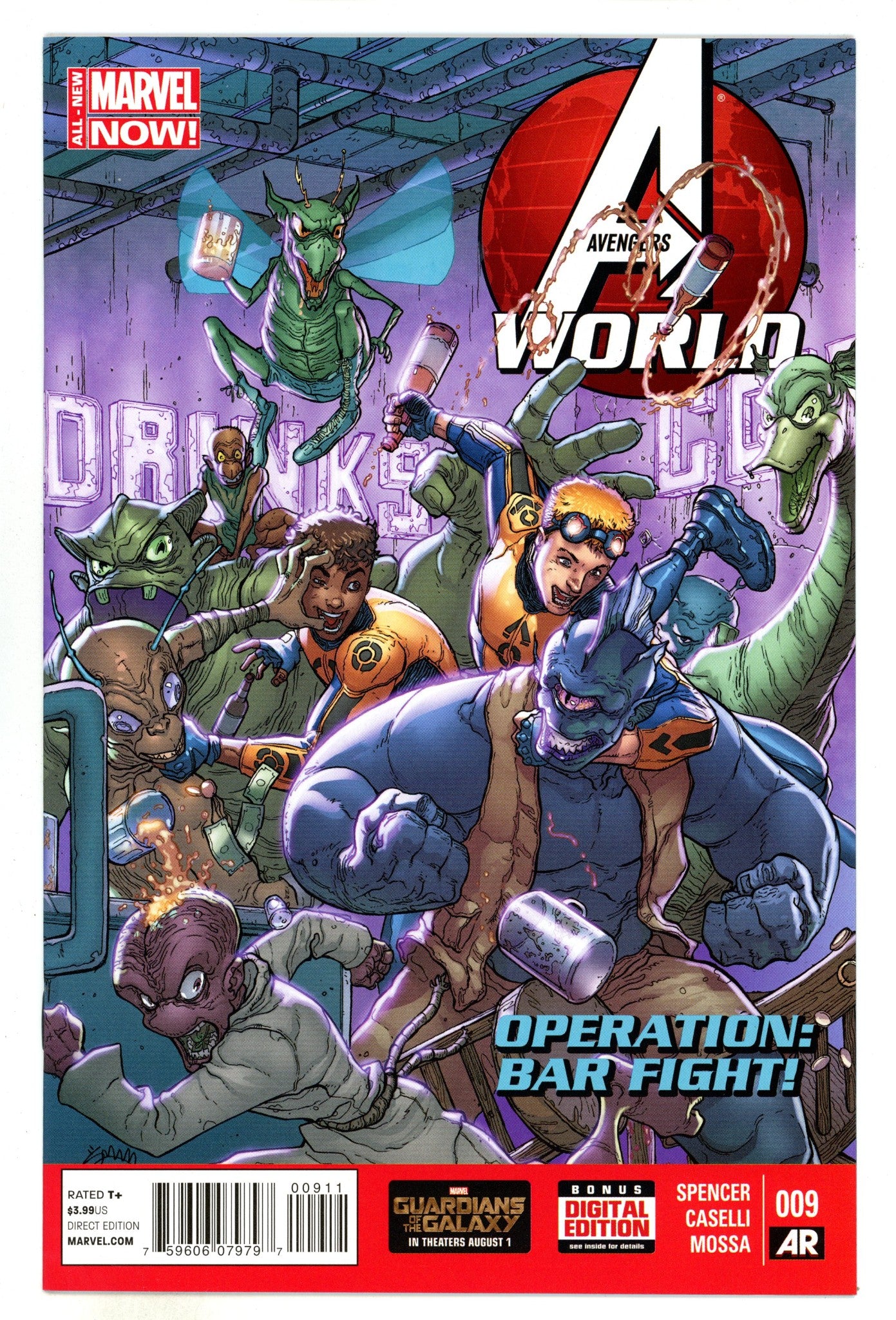 Avengers World 9 High Grade (2014) 