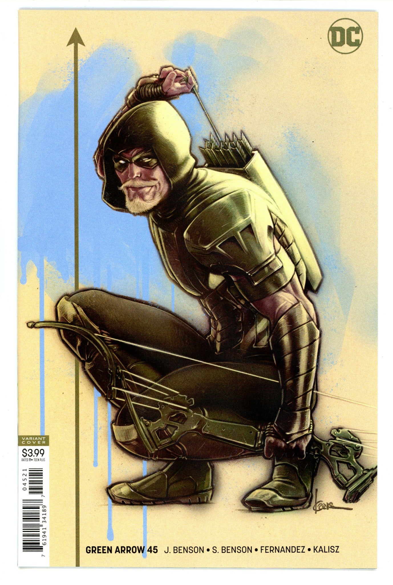Green Arrow Vol 6 45 High Grade (2018) Andrews Variant 
