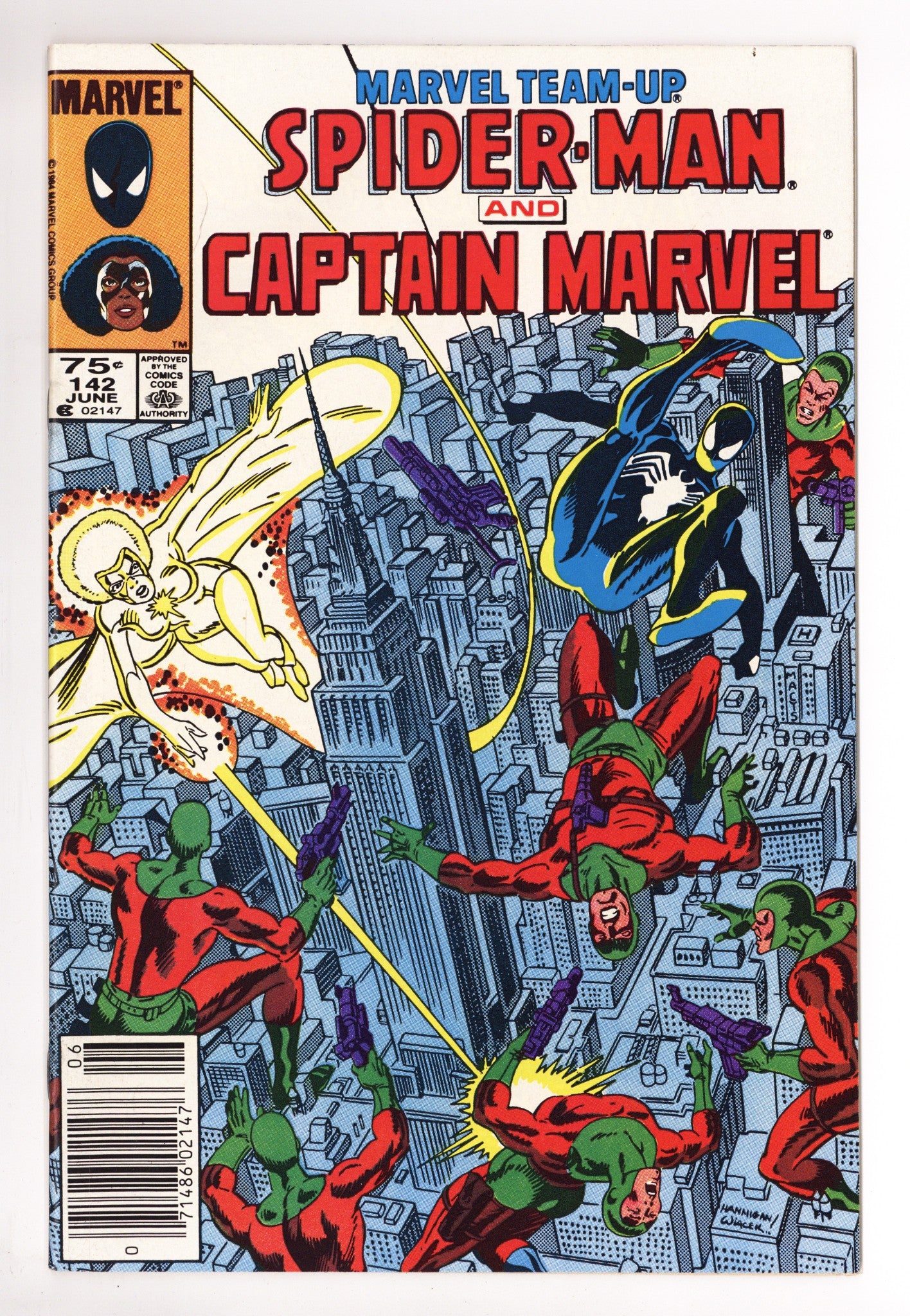 Marvel Team-Up Vol 1 142 NM- (9.2) (1984) Canadian Price Variant 