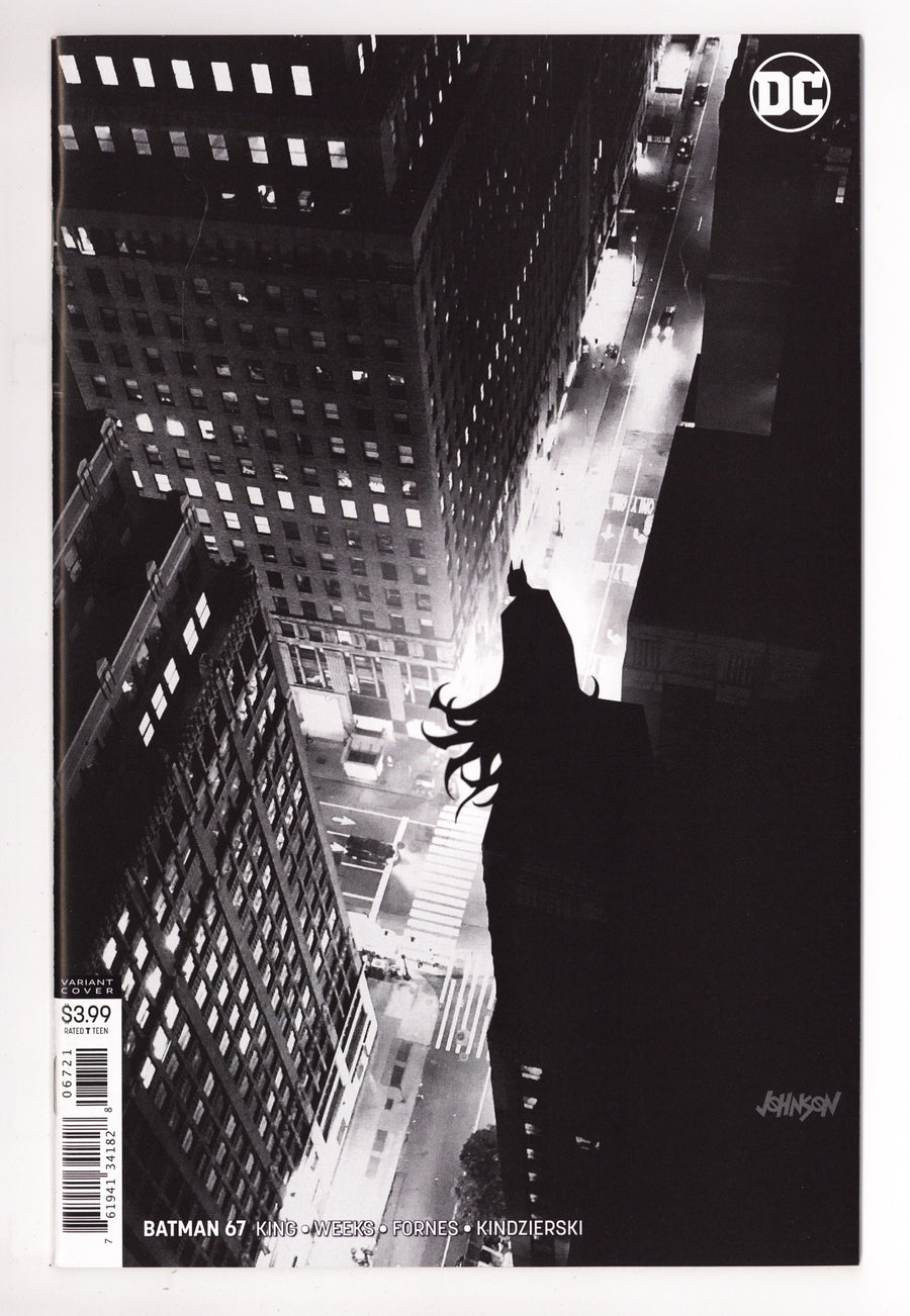 Batman Vol 3 67 High Grade (2019) Johnson Variant 