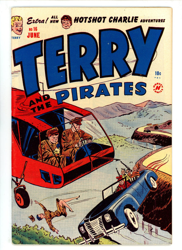 Terry and the Pirates Comics 16 VF- (7.5) (1949)