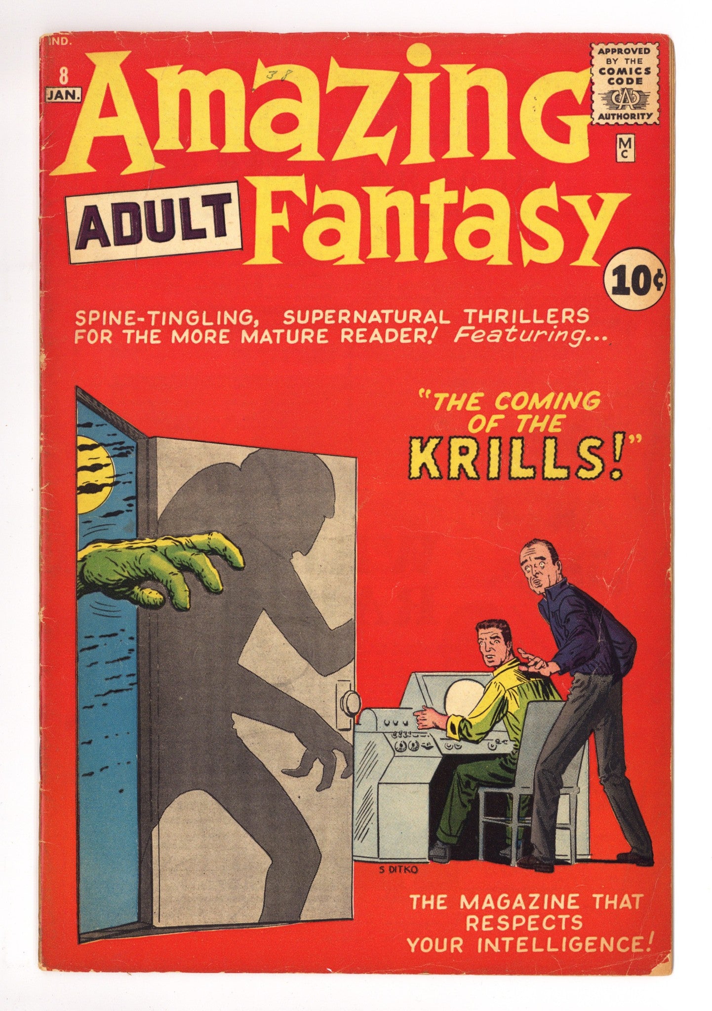 Amazing Adult Fantasy 8 VG (4.0) (1962) 