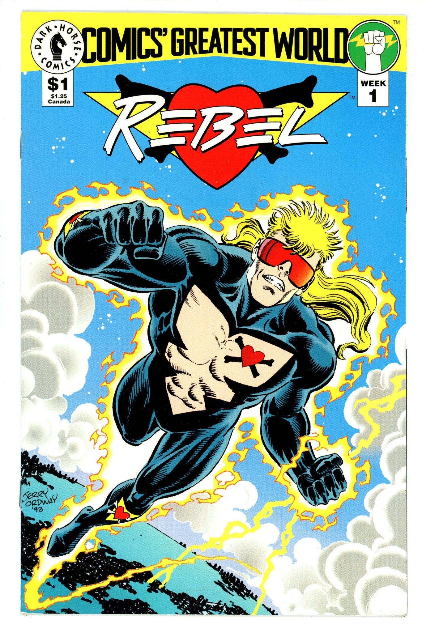 Comics' Greatest World: Rebel [Week 1] Mid Grade (1993) 