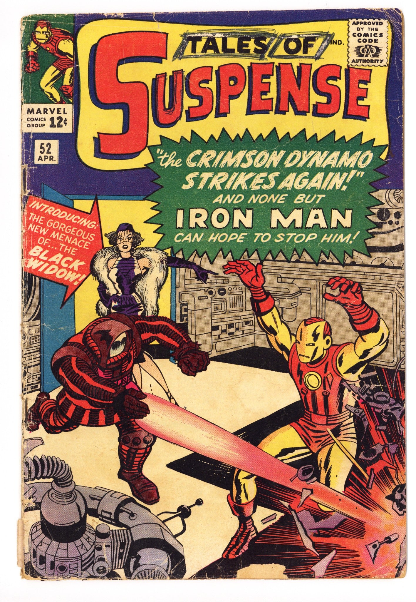Tales of Suspense Vol 1 52 GD (2.0) (1964) 