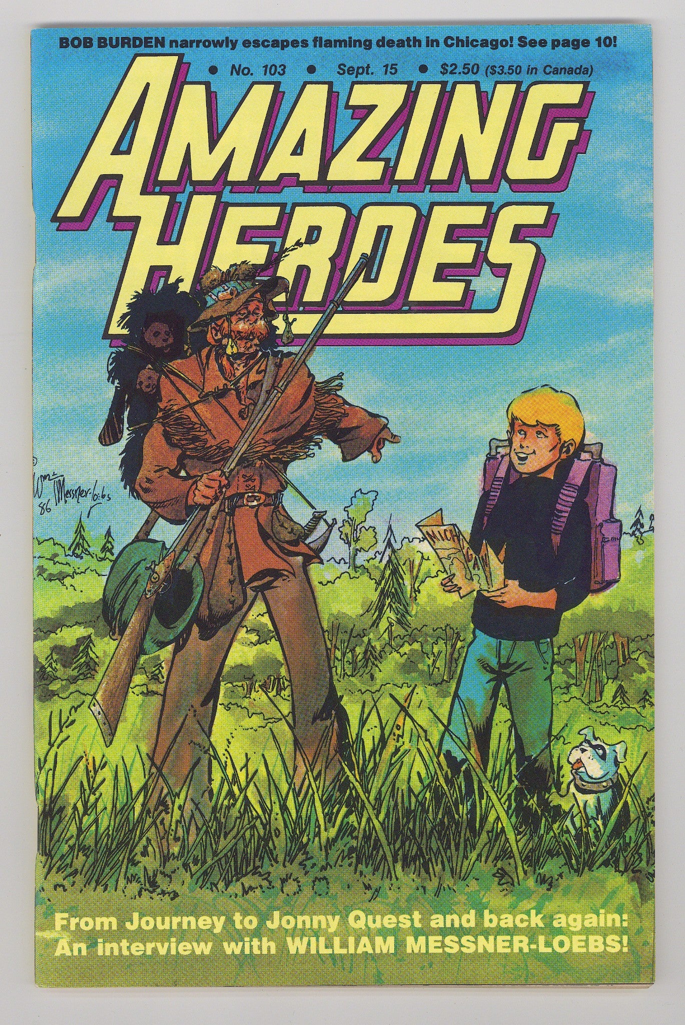 Amazing Heroes 103 VF/NM (9.0) (1986) 