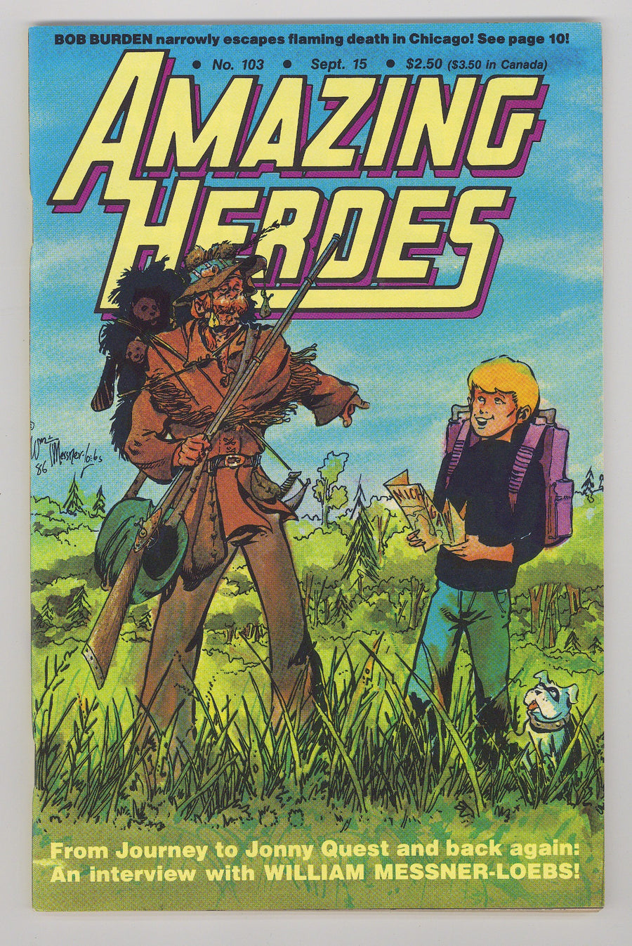 Amazing Heroes 103 VF/NM (9.0) (1986) 