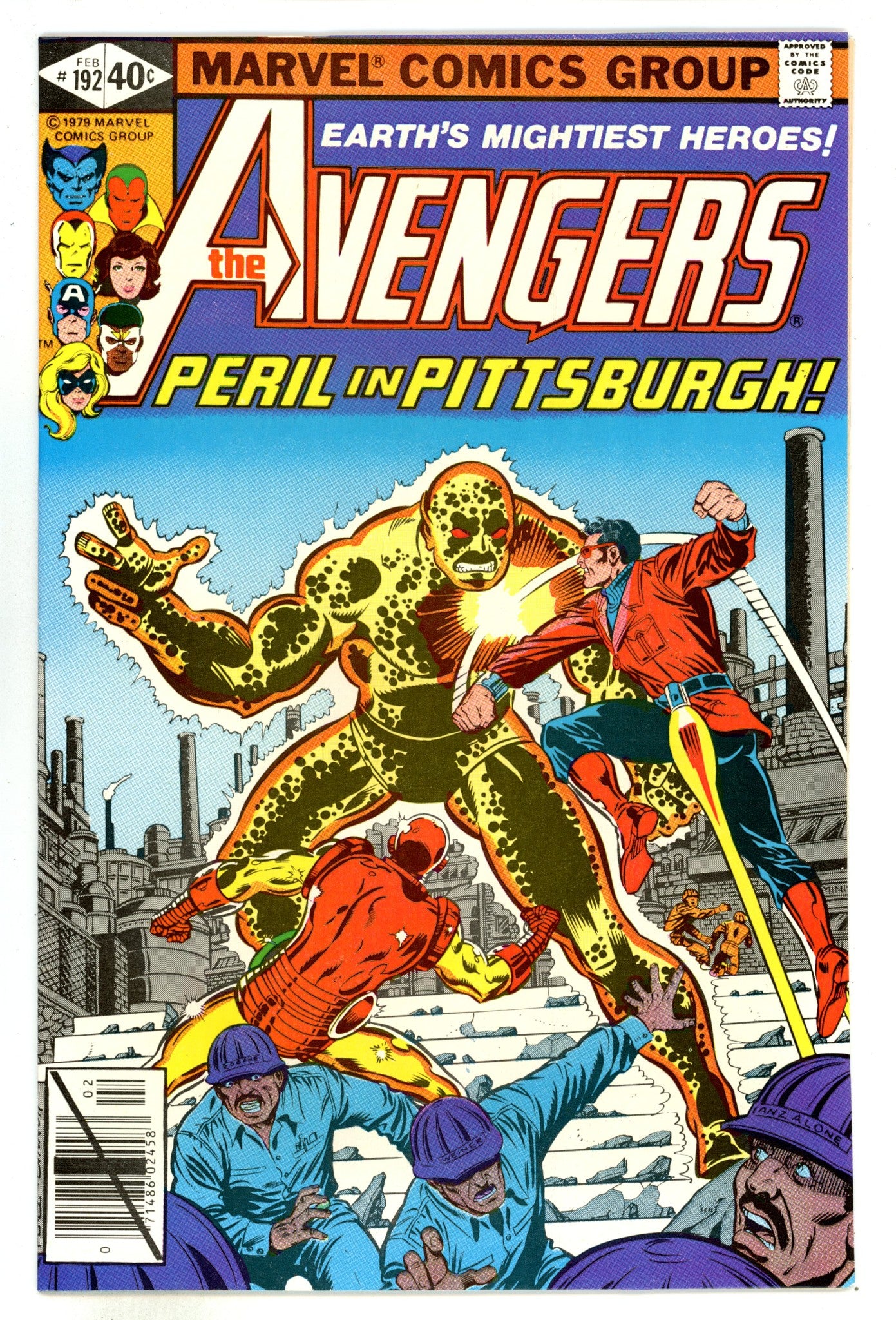 The Avengers Vol 1 192  VF- (7.5)   (1980)        