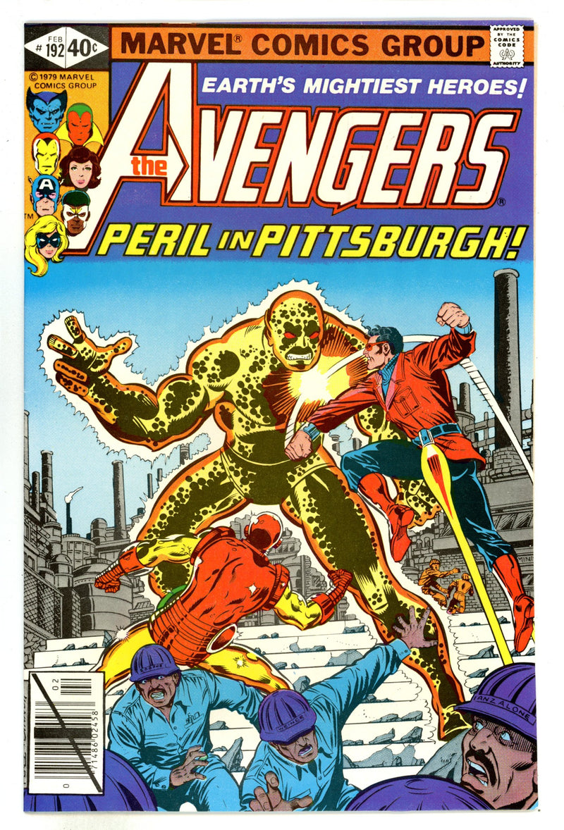 The Avengers Vol 1 192  VF- (7.5)   (1980)        