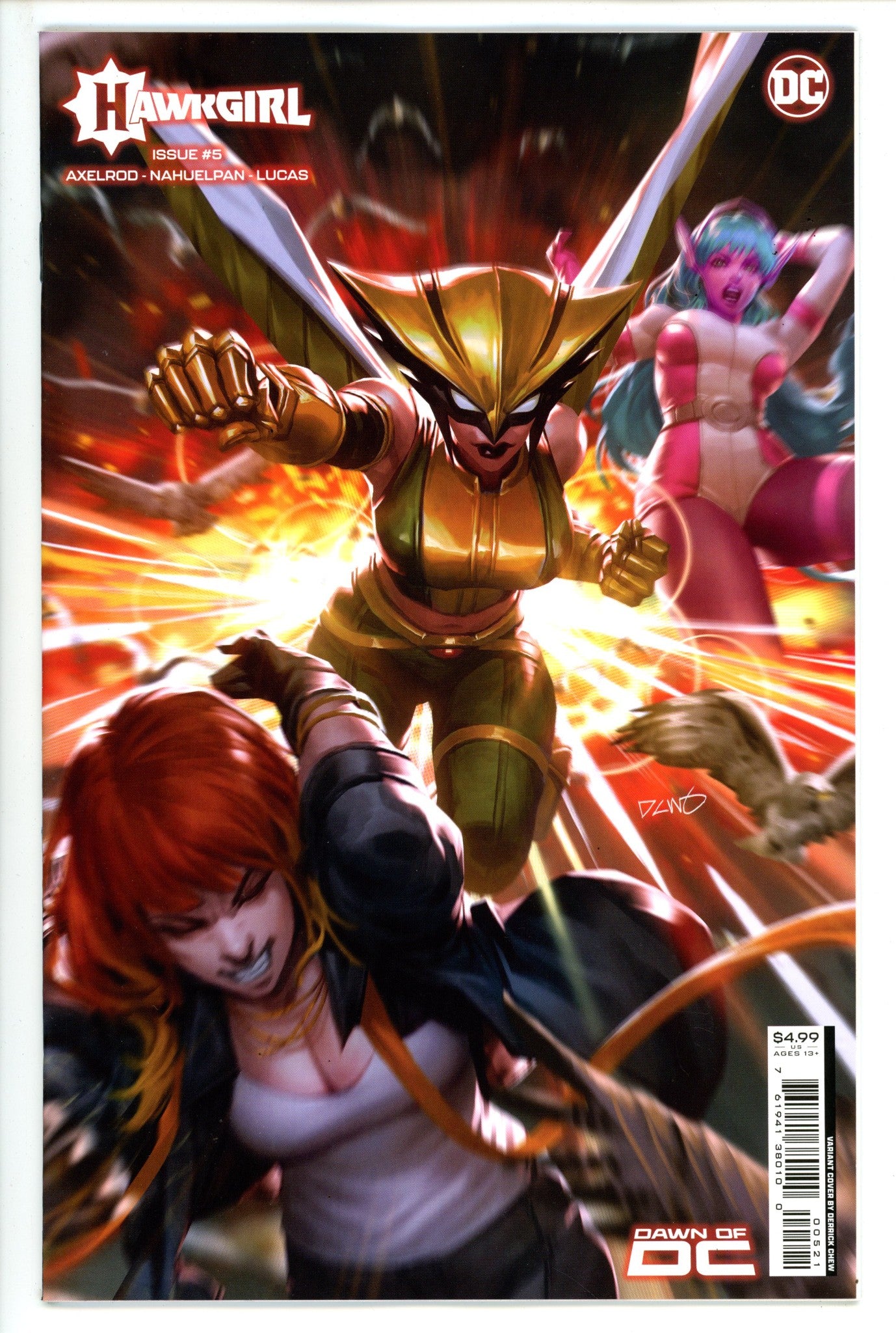 Hawkgirl Vol 2 5 Chew Variant (2023)