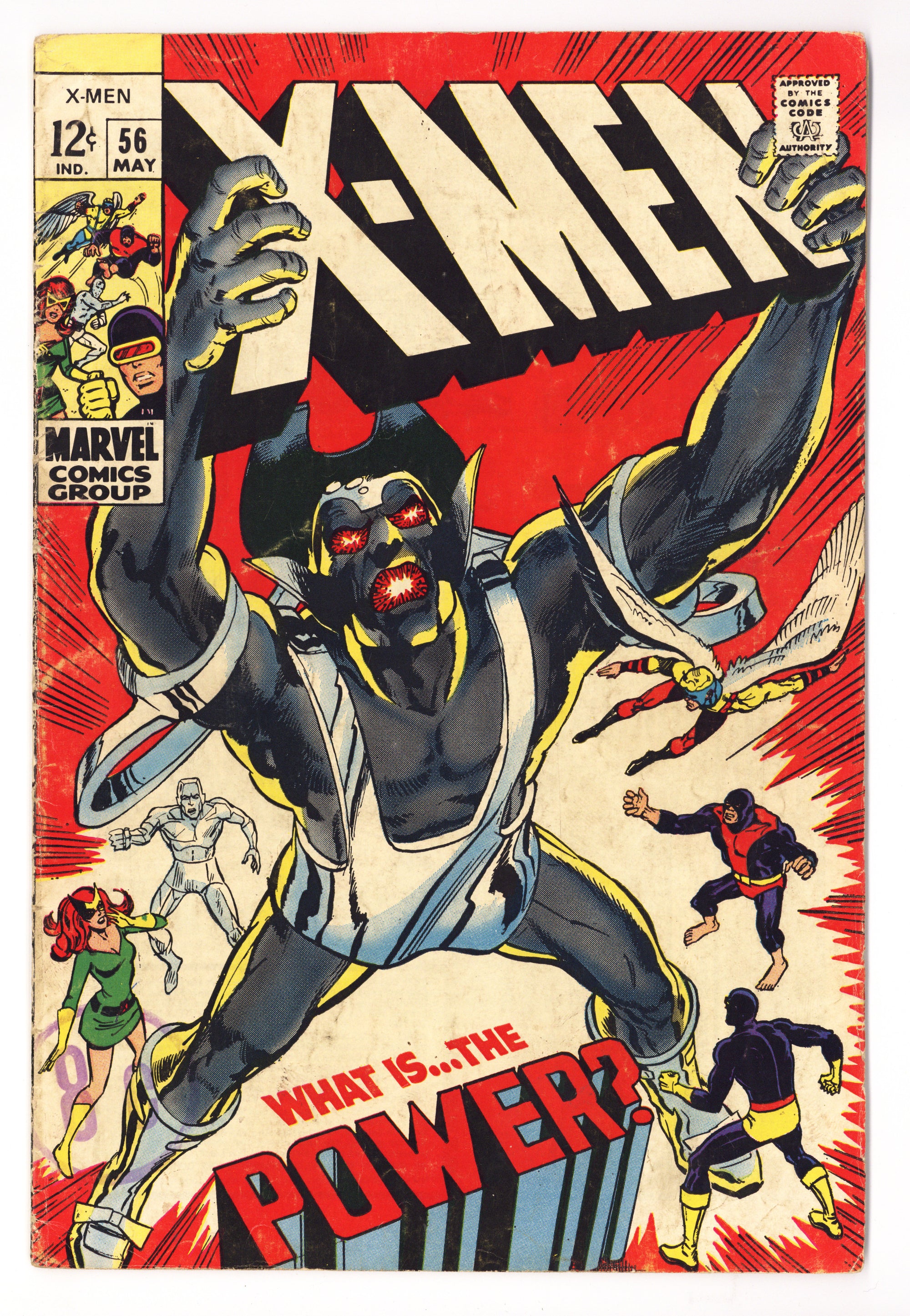 The X-Men Vol 1 56  VG (4.0)   (1969)        