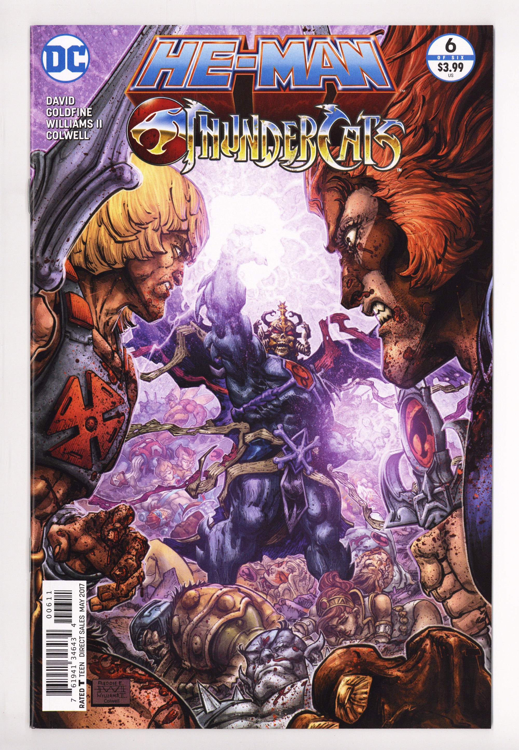 He-Man / Thundercats 6 NM- (9.2) (2017) 