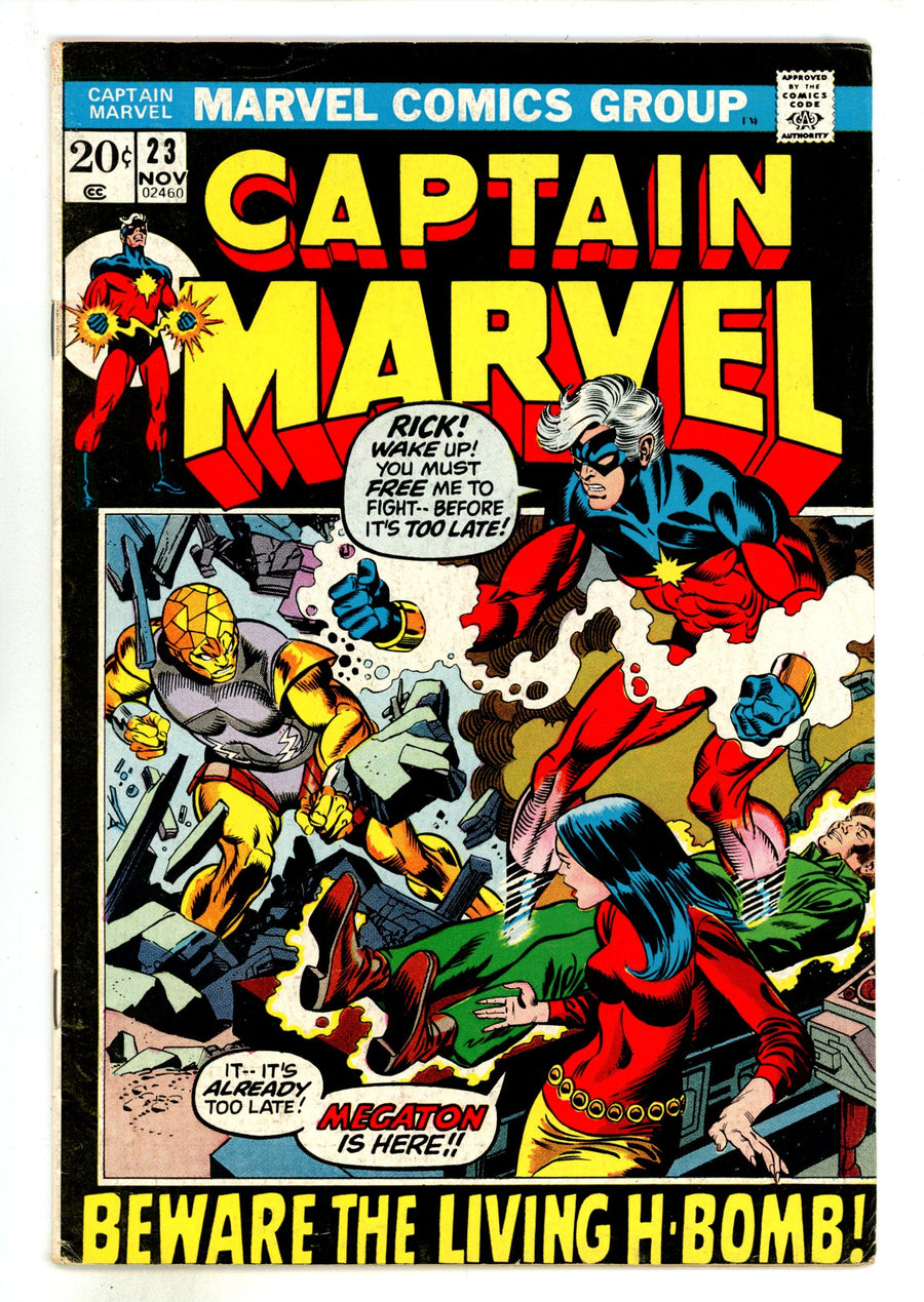 Captain Marvel Vol 1 23 VG/FN (5.0) (1972) 