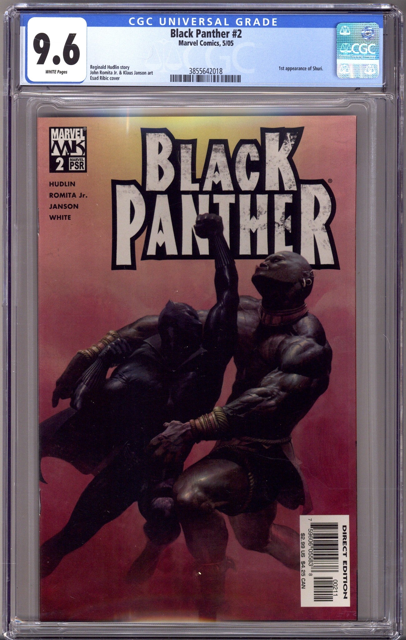 Black Panther Vol 4 2 CGC 9.6 (NM+) (2005) 