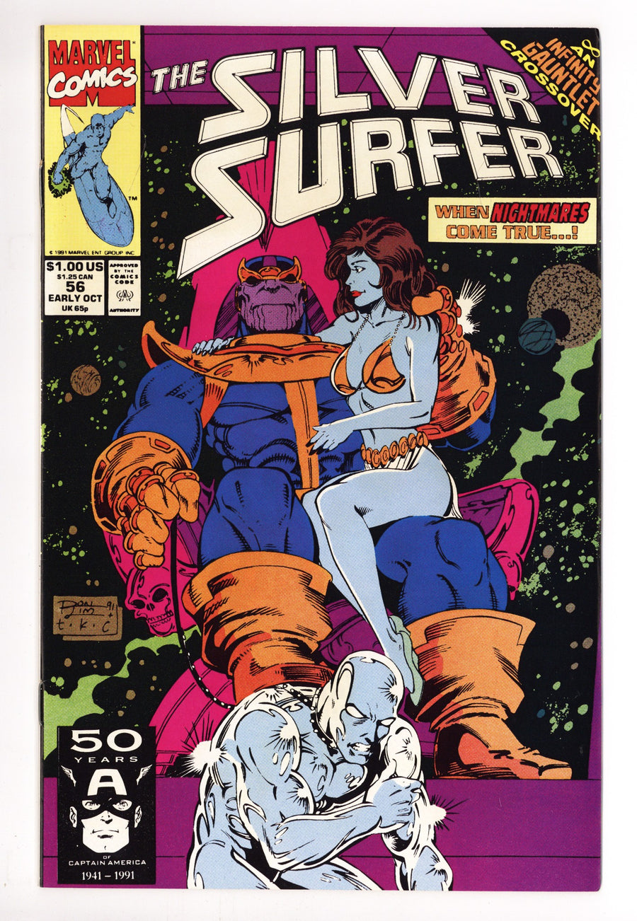 Silver Surfer Vol 3 56 Mid Grade (1991) 