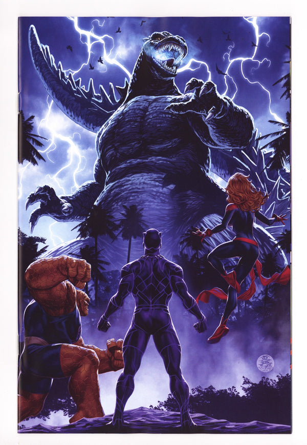 Godzilla Destroys The Marvel Universe 4 Brooks Incentive NM- (2025)