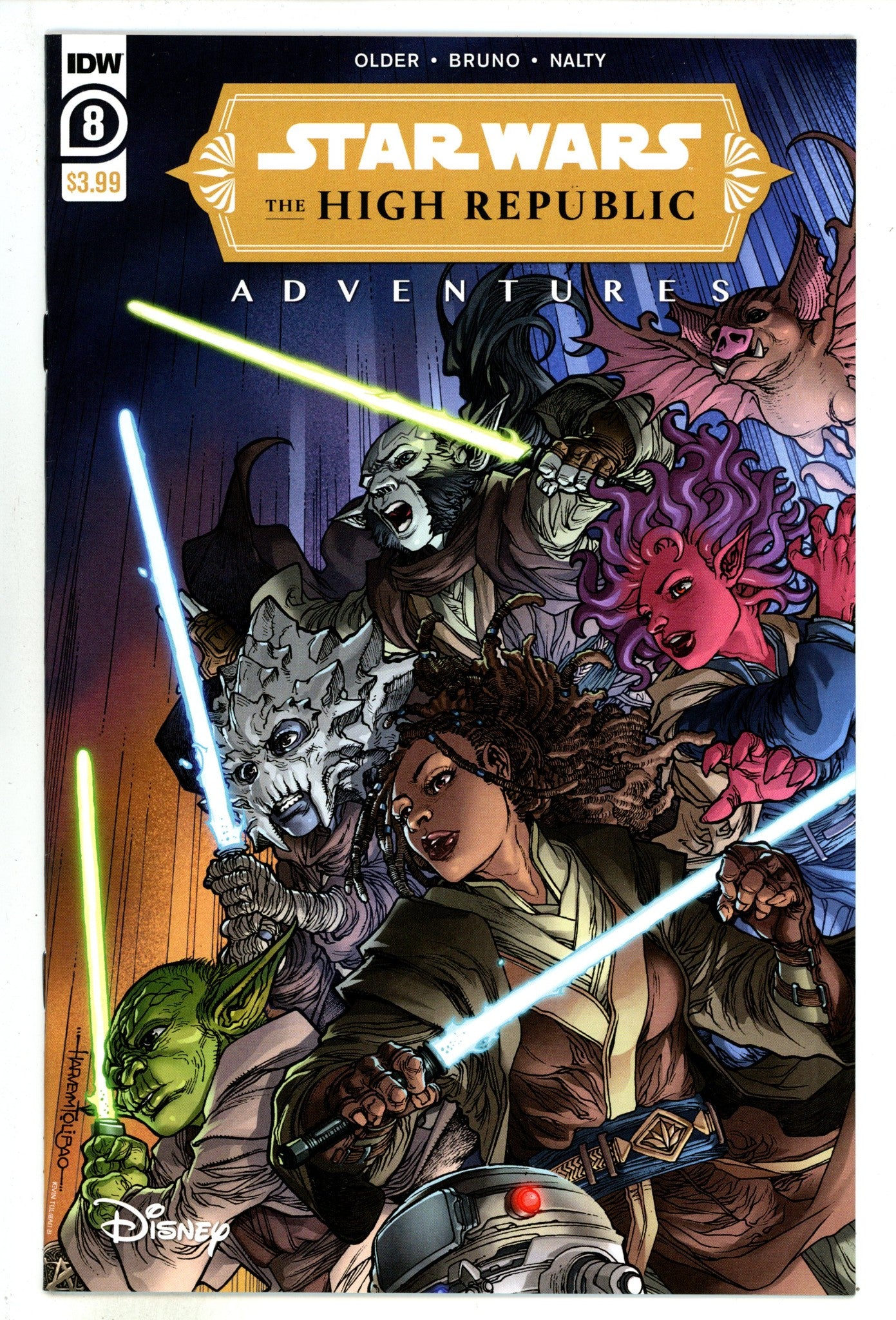 Star Wars: The High Republic Adventures 8 High Grade (2021) 