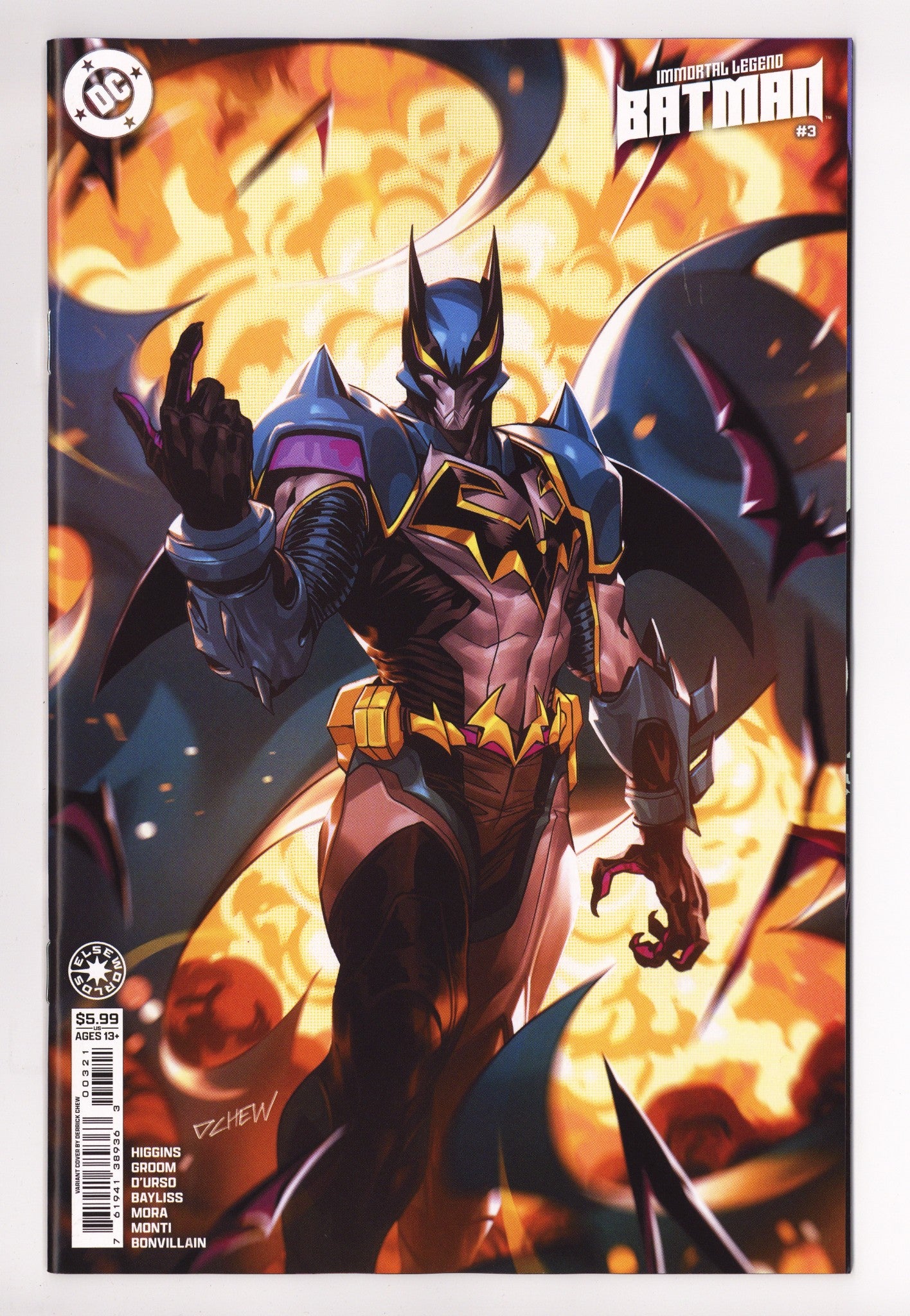 Immortal Legend Batman 3 Chew Variant (2025)