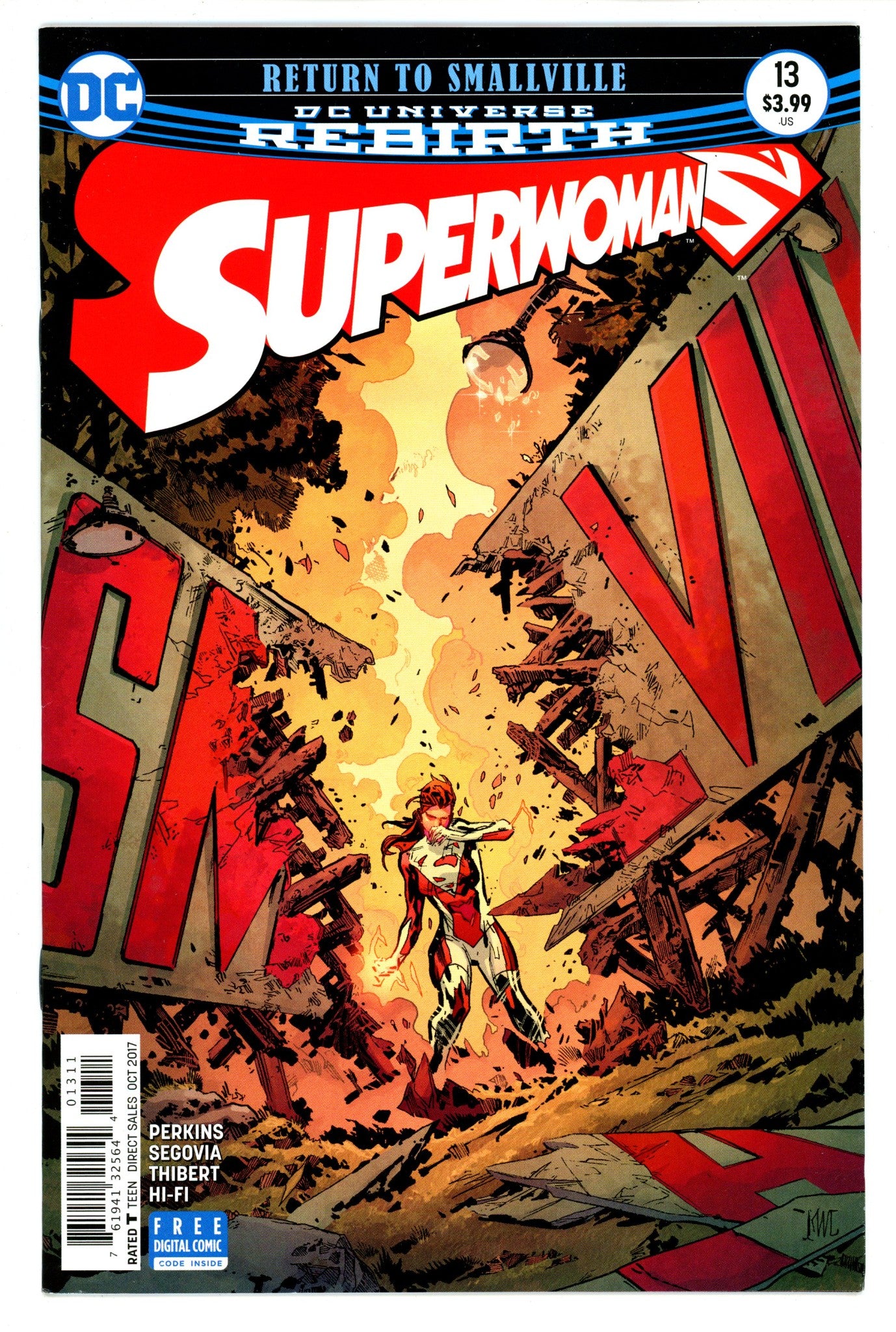 Superwoman Vol 1 13 High Grade (2017) 