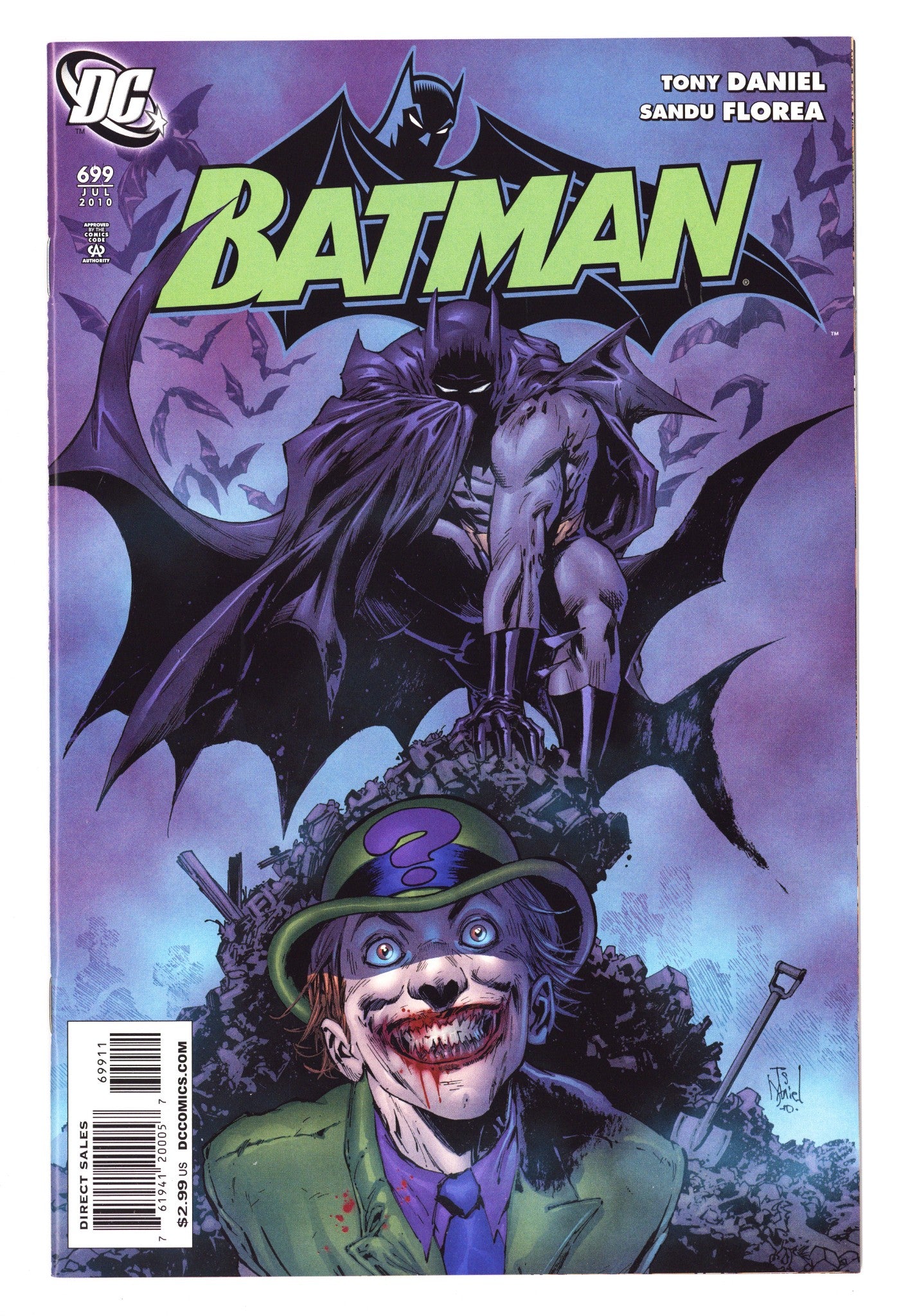 Batman Vol 1 699 High Grade (2010) 