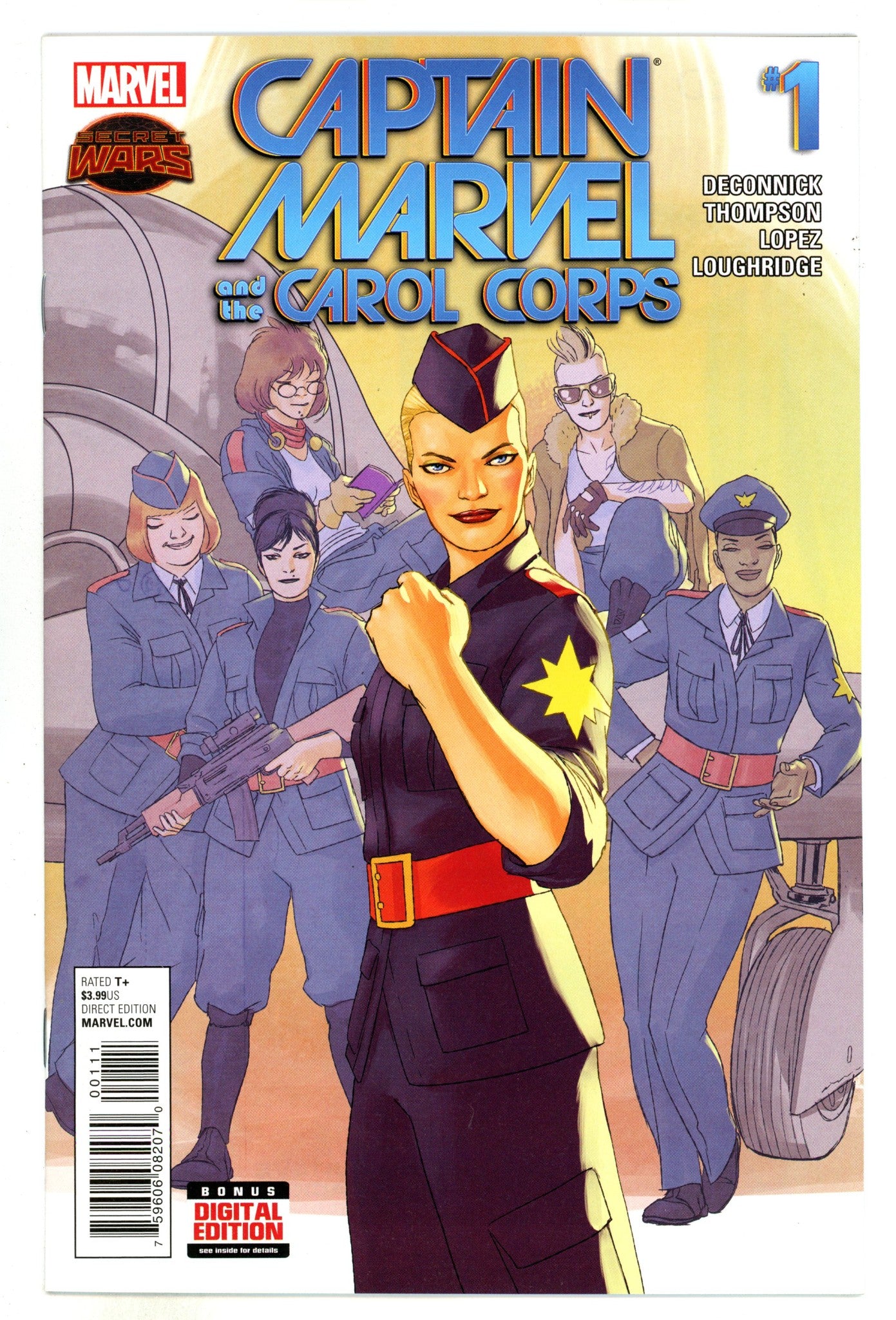 Captain Marvel & the Carol Corps 1 High Grade (2015) 