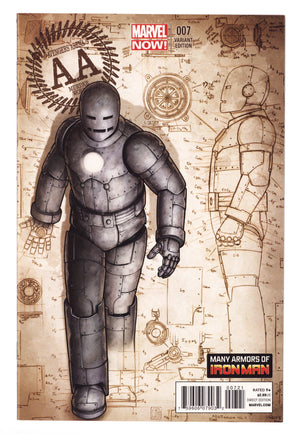 Avengers Arena 7 NM (9.4) (2013) Christopher Iron Man Incentive Variant