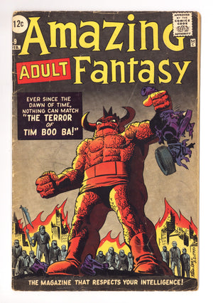 Amazing Adult Fantasy 9 GD+ (2.5) (1962)