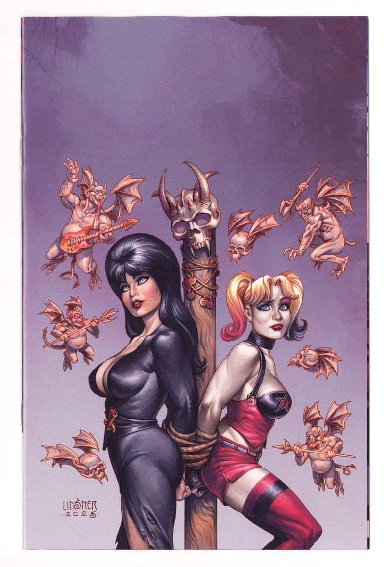 Harley Quinn X Elvira 2 Linsner Virgin Incentive NM (2025)