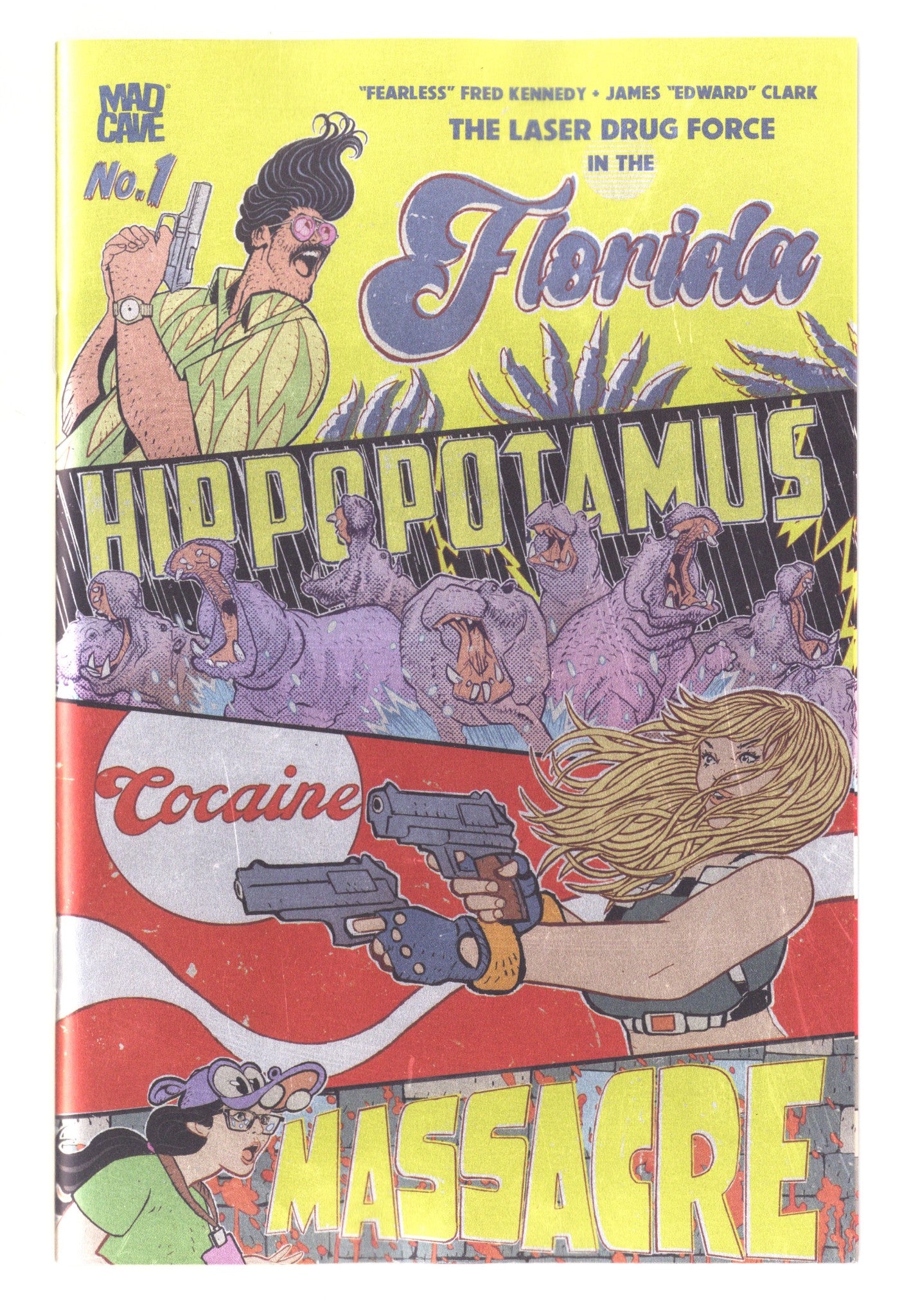 Florida Hippopotamus Cocaine Massacre  1 Clark  3rd Print Foil Variant   (2026)
