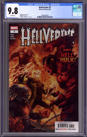 Hellverine Vol 2 7 CGC 9.8 (NM/M) (2025)
